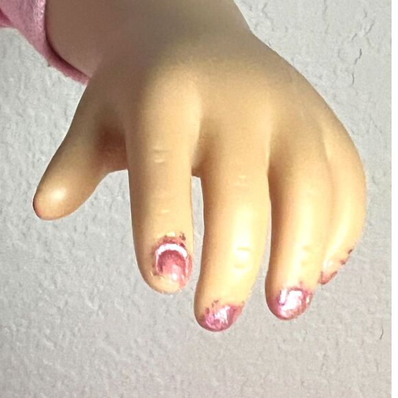 Vintage My Twinn Madison Doll 23” Posable Purple Eyes Brown Hair Articulated '96 - Picture 7 of 8